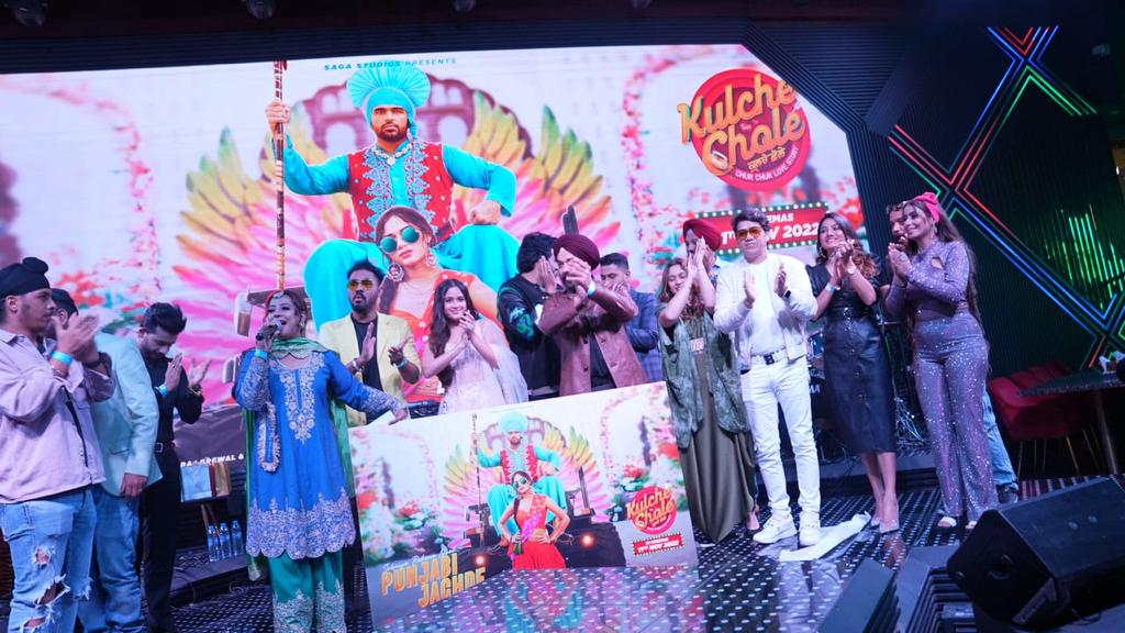 Film Kulche Chole Team charges up Dubai with their thrilling Bhangra Track ‘Punjabi Jachde