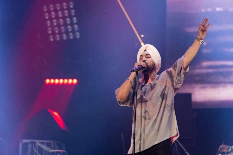 Diljit Dosanjh's Signature Streetwear Aesthetic in Oversized Heavyweight Acid Wash
